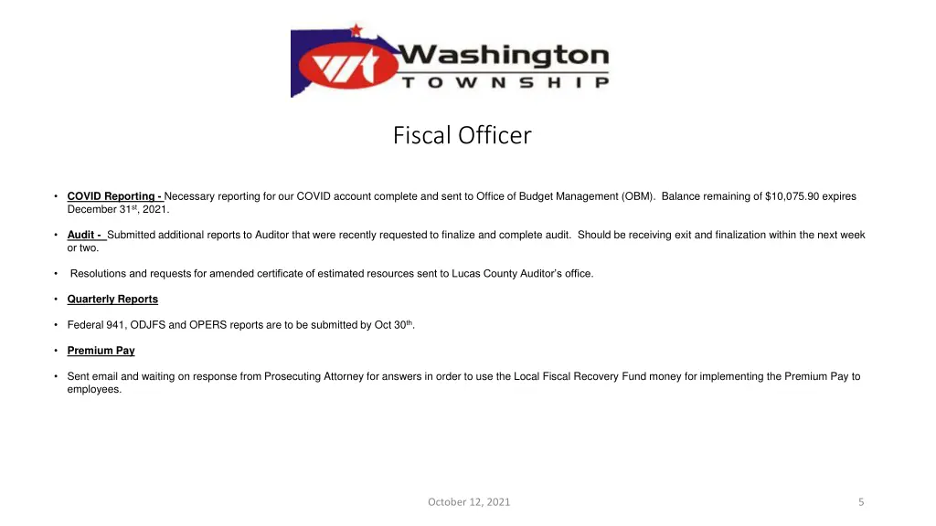 fiscal officer