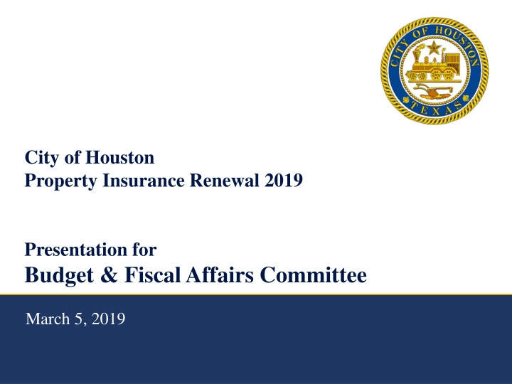 city of houston property insurance renewal 2019