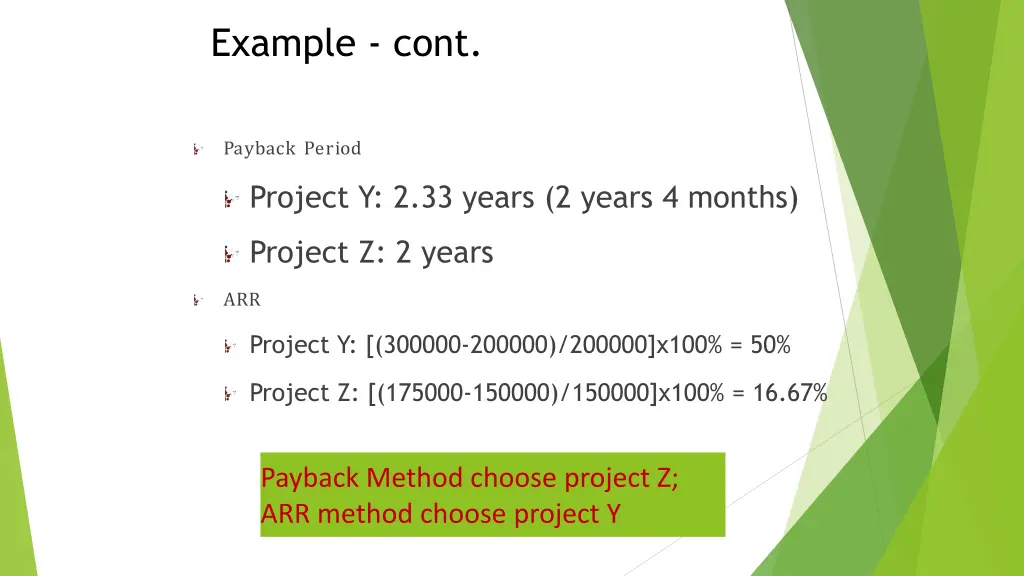 example cont