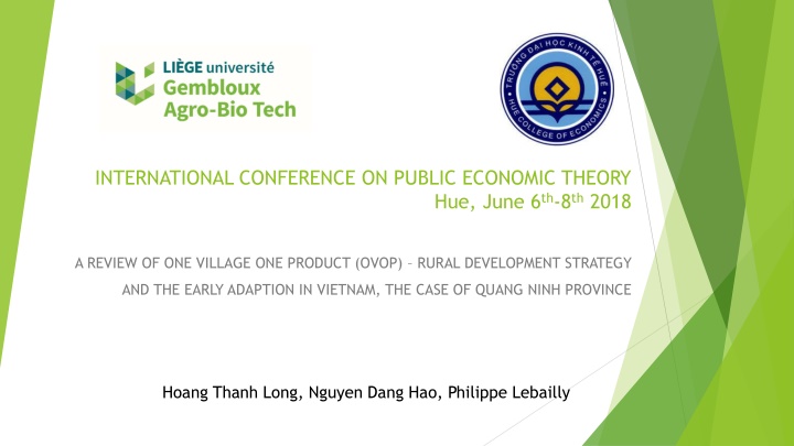 international conference on public economic theory