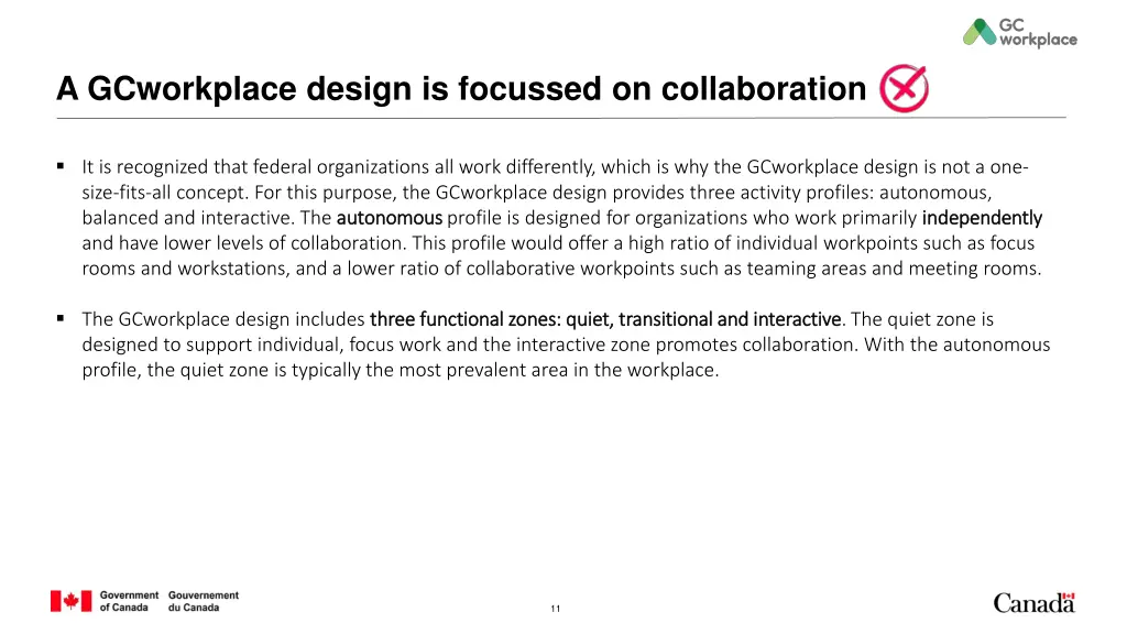 a gcworkplace design is focussed on collaboration