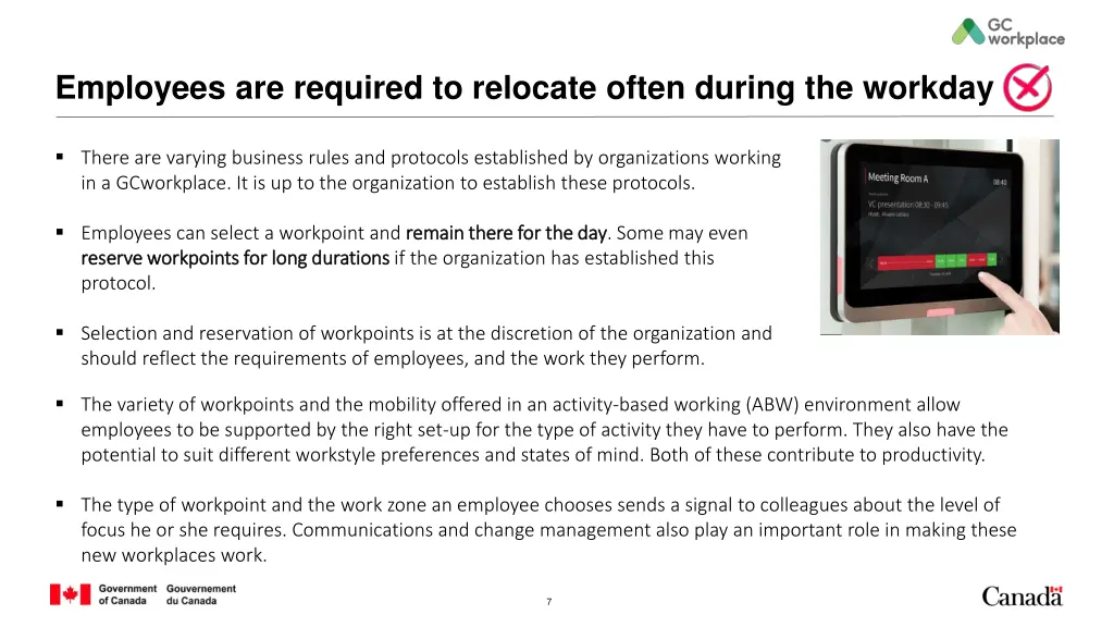 employees are required to relocate often during