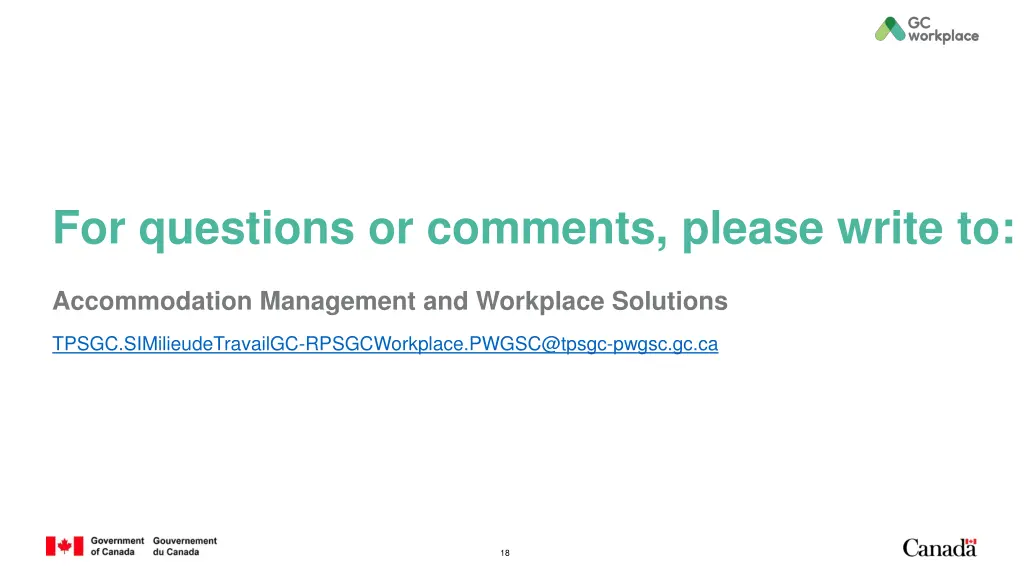 for questions or comments please write to