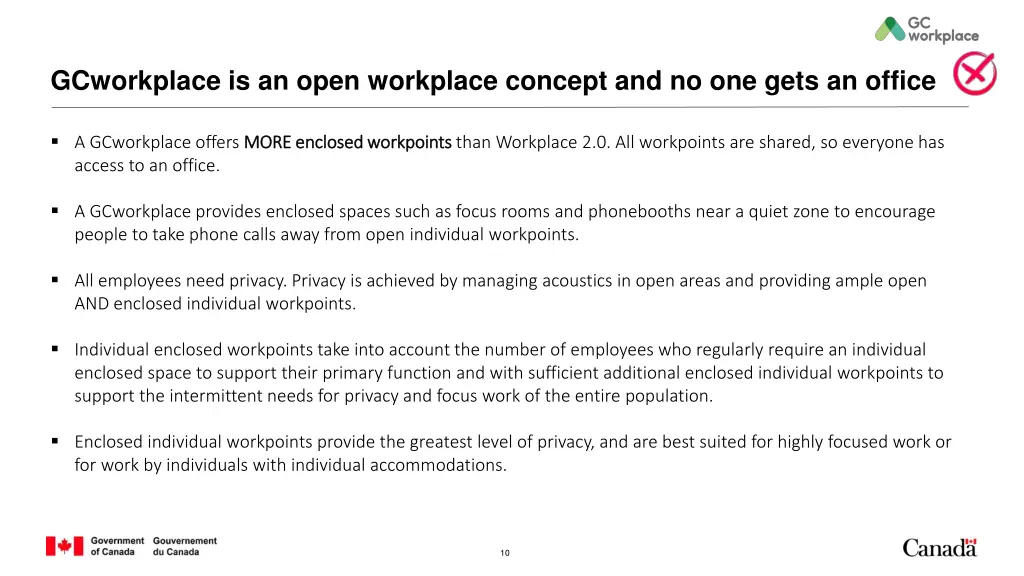 gcworkplace is an open workplace concept