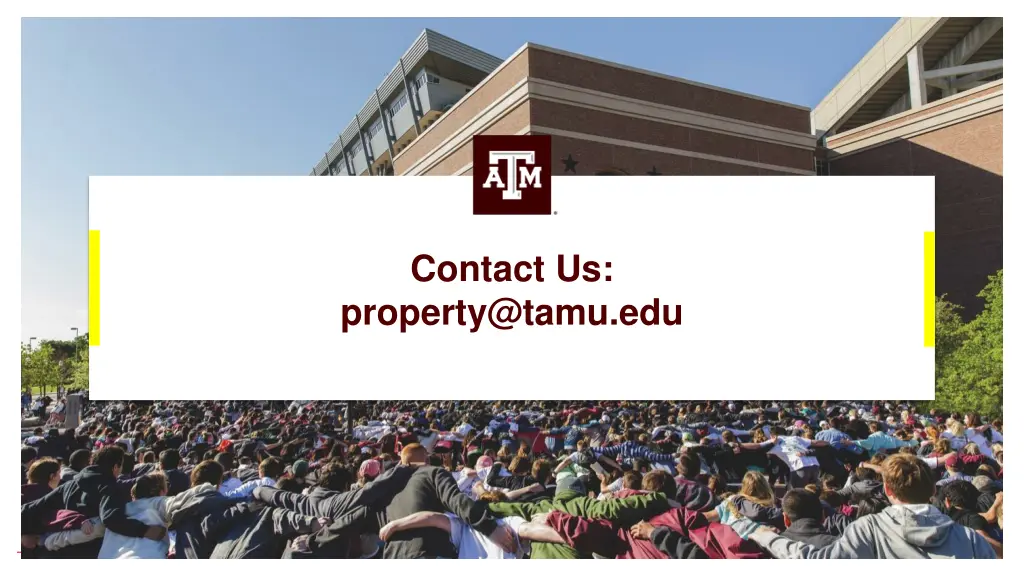 contact us property@tamu edu