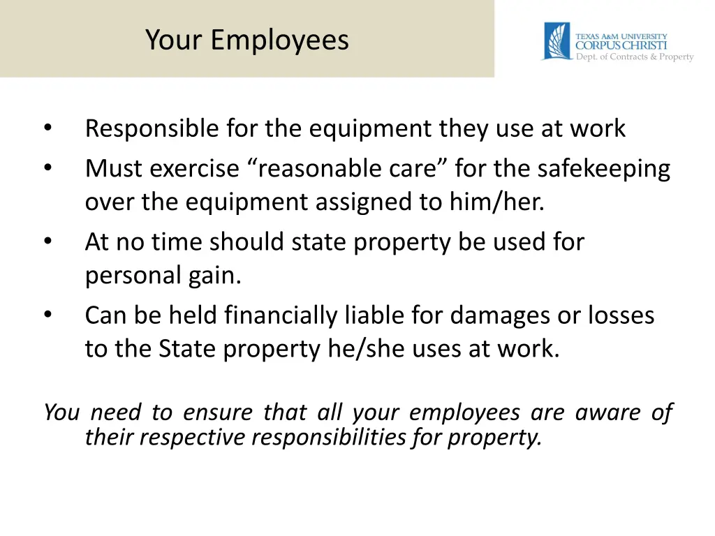 your employees