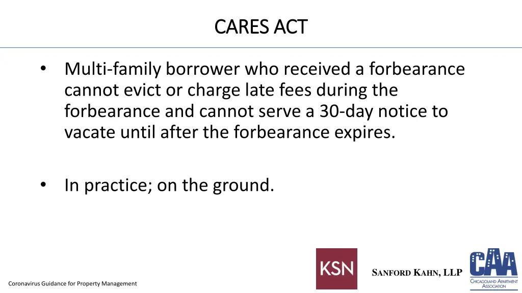cares act cares act 2