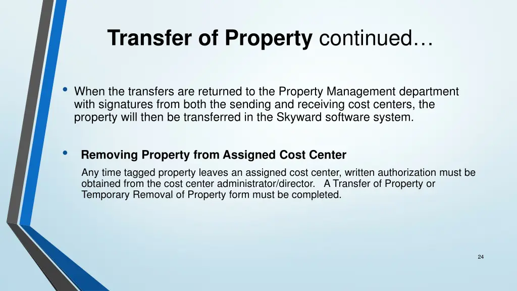 transfer of property continued 1