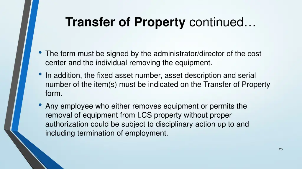 transfer of property continued 2