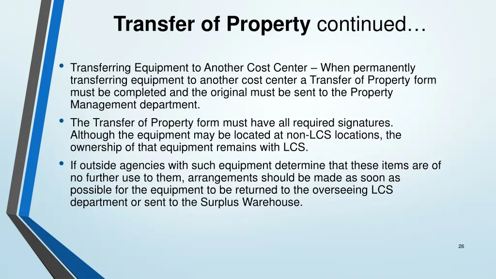 transfer of property continued 3