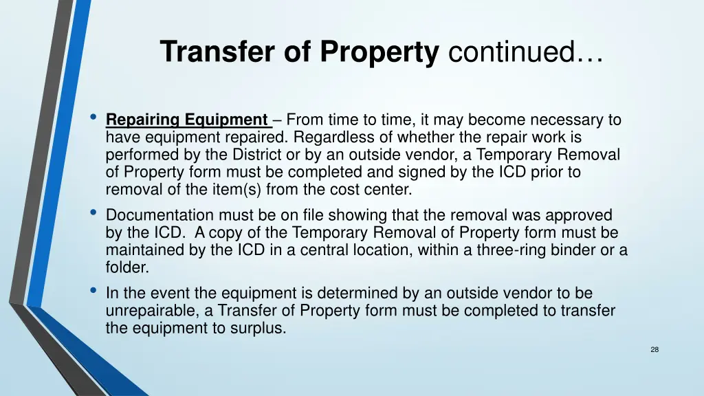 transfer of property continued 5
