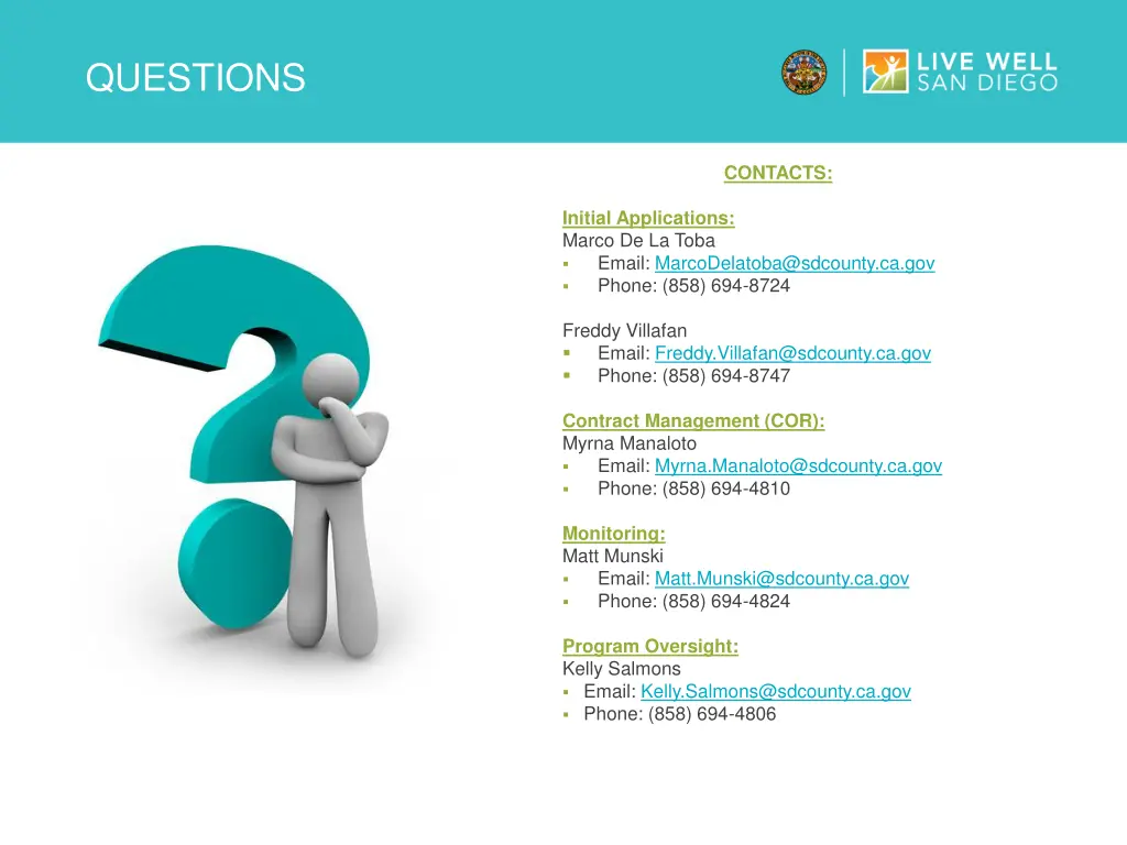 questions