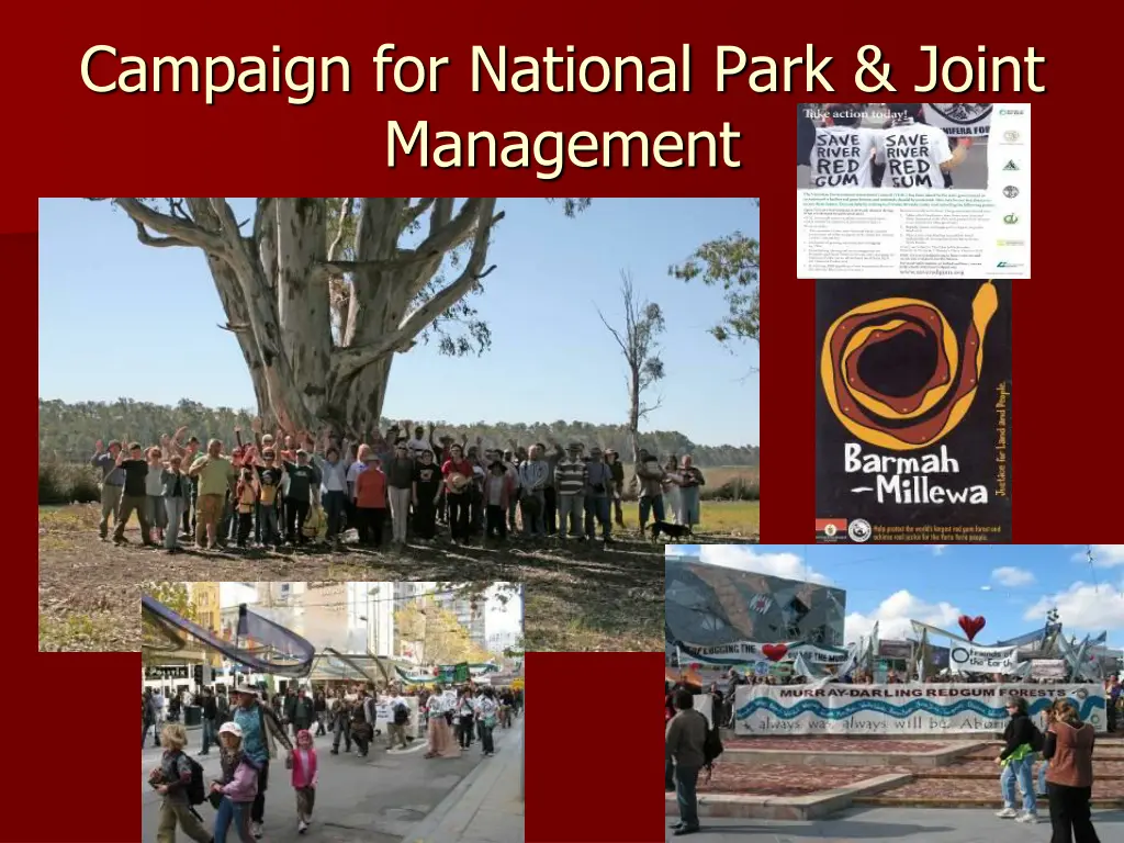 campaign for national park joint management