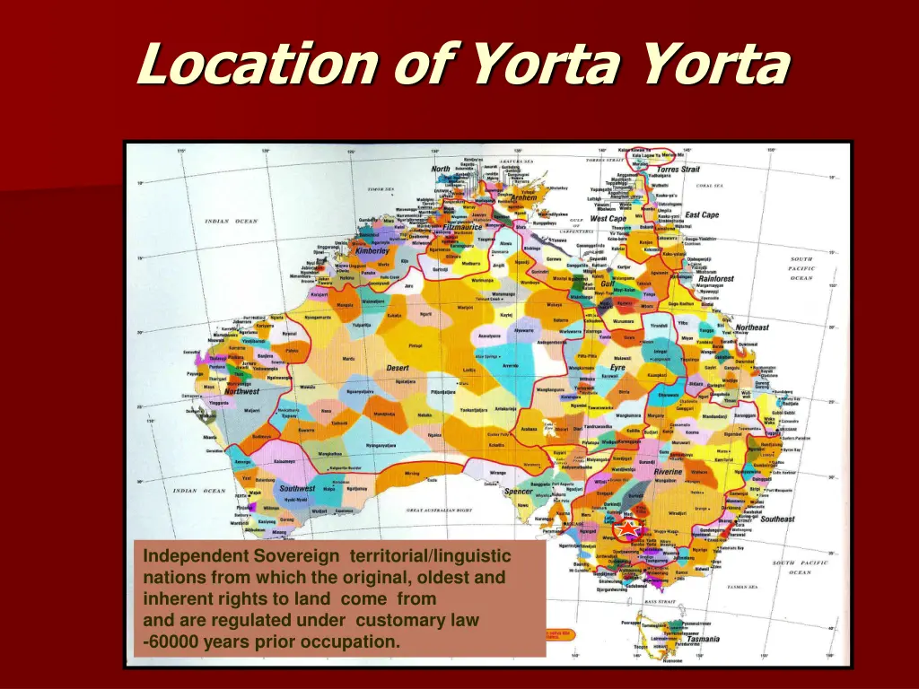 location of yorta yorta