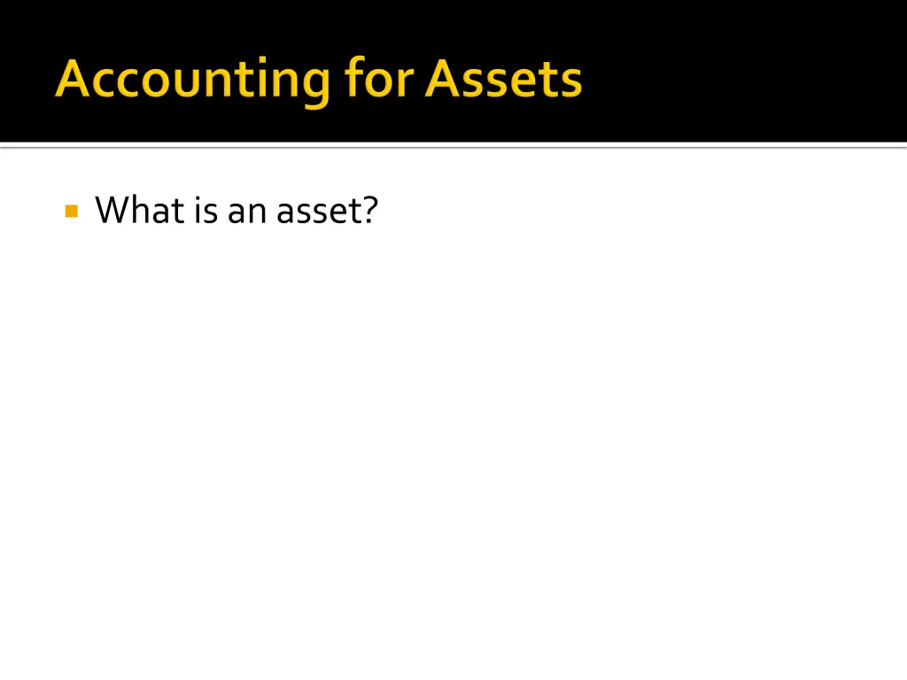 what is an asset