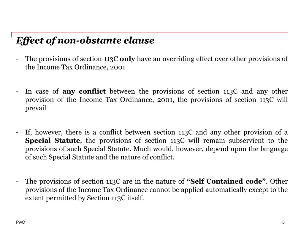 effect of non obstante clause