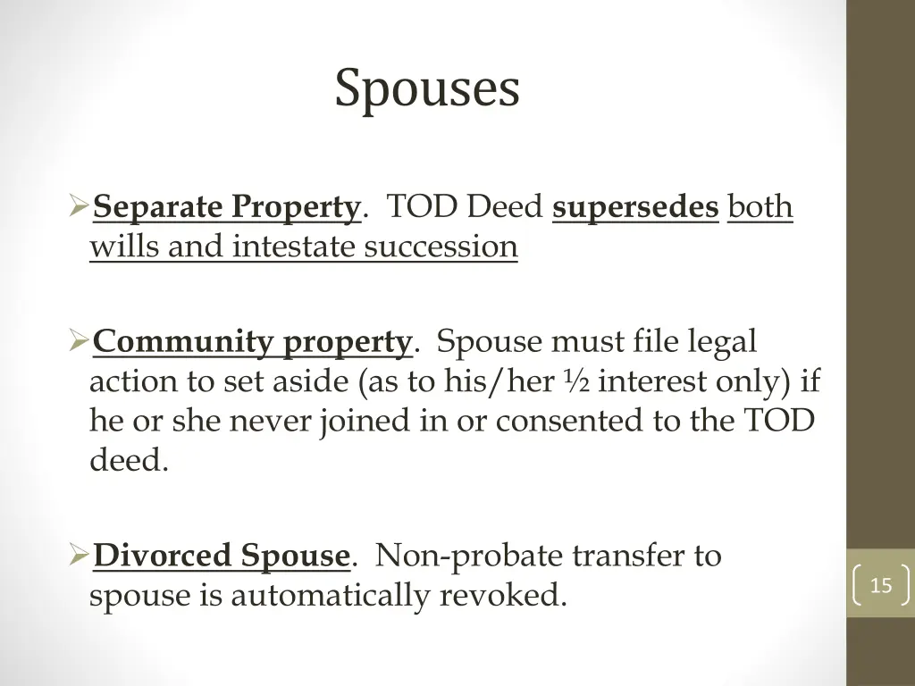 spouses