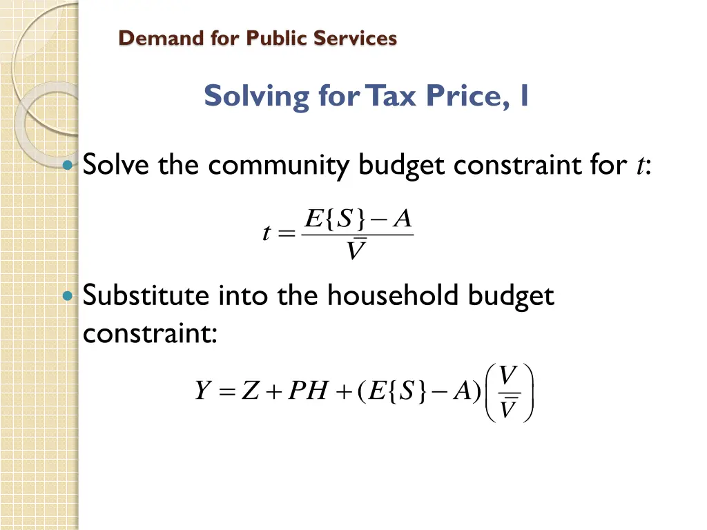 demand for public services 3