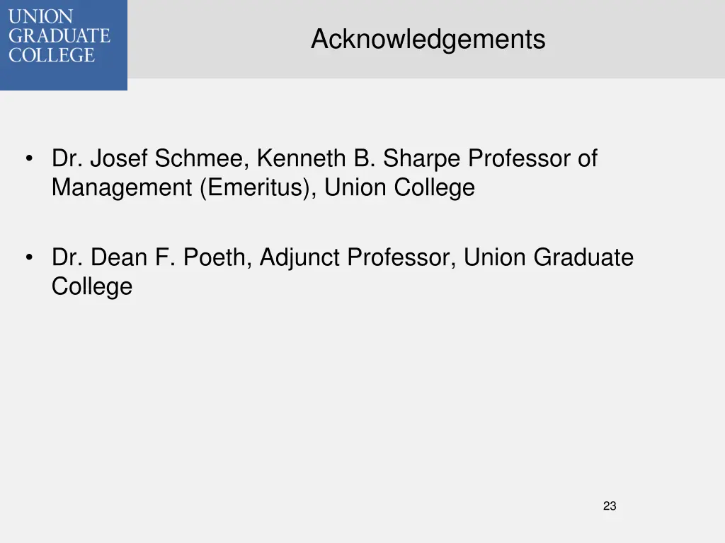 acknowledgements