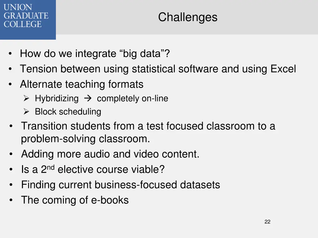 challenges