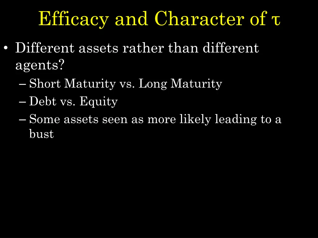 efficacy and character of 1
