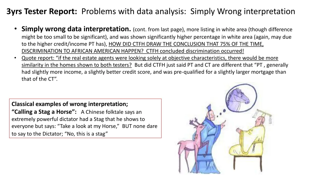 3yrs tester report problems with data analysis 2