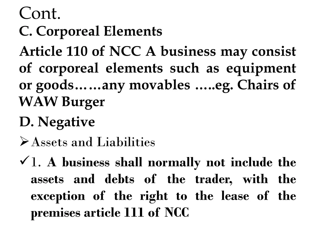 cont c corporeal elements article