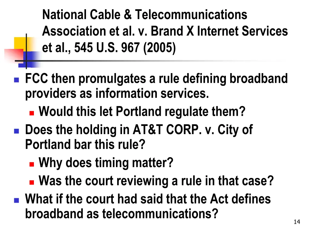national cable telecommunications association