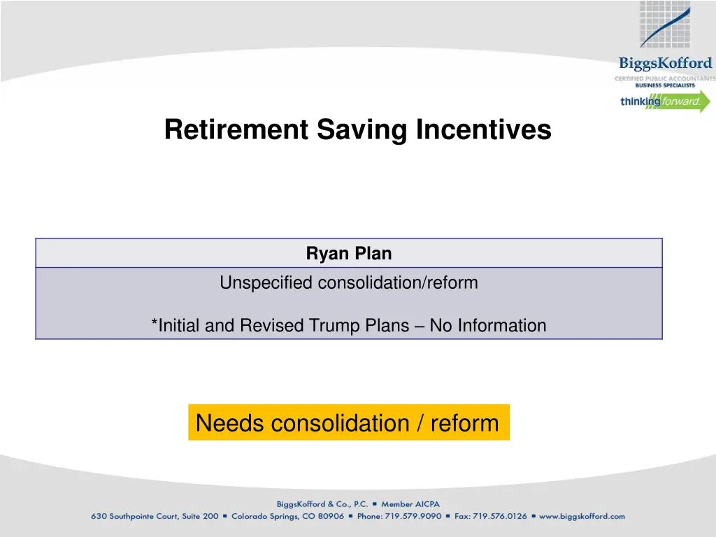 retirement saving incentives
