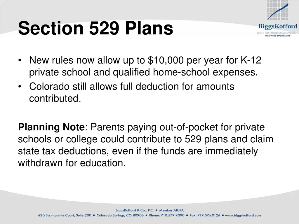 section 529 plans