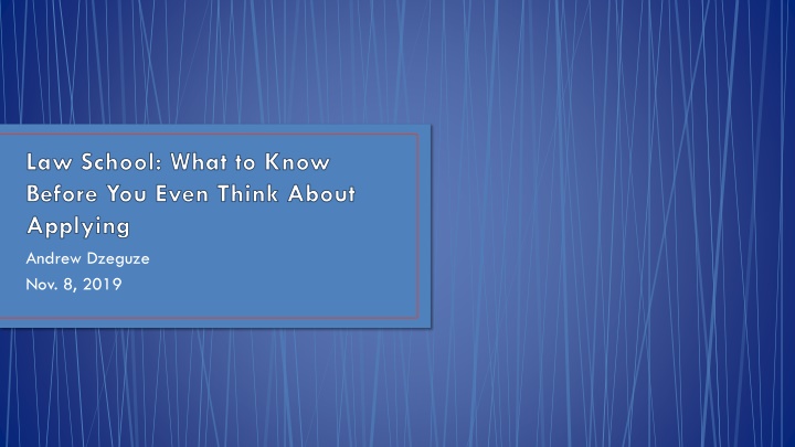 law school what to know before you even think