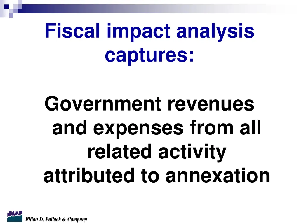 fiscal impact analysis captures