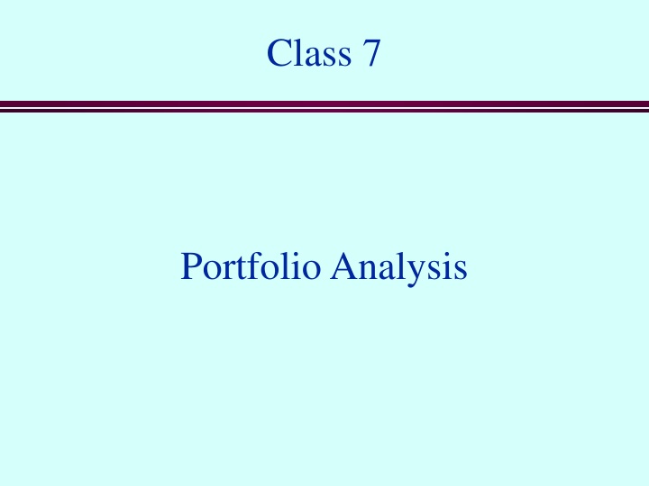 class 7