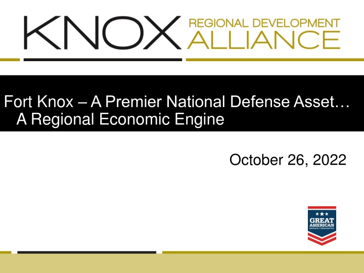 fort knox a premier national defense asset