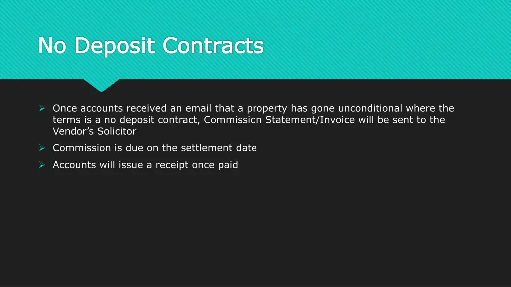 no deposit contracts no deposit contracts