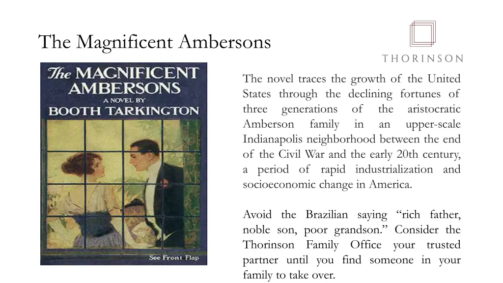 the magnificent ambersons