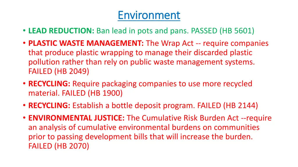 environment environment