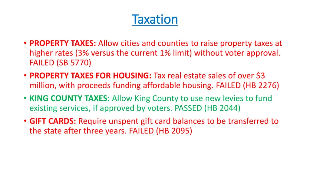 taxation taxation