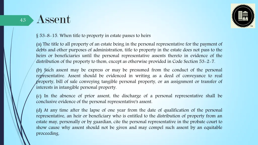 assent