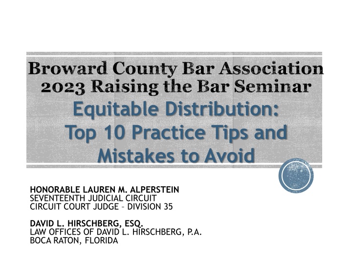 broward county bar association 2023 raising