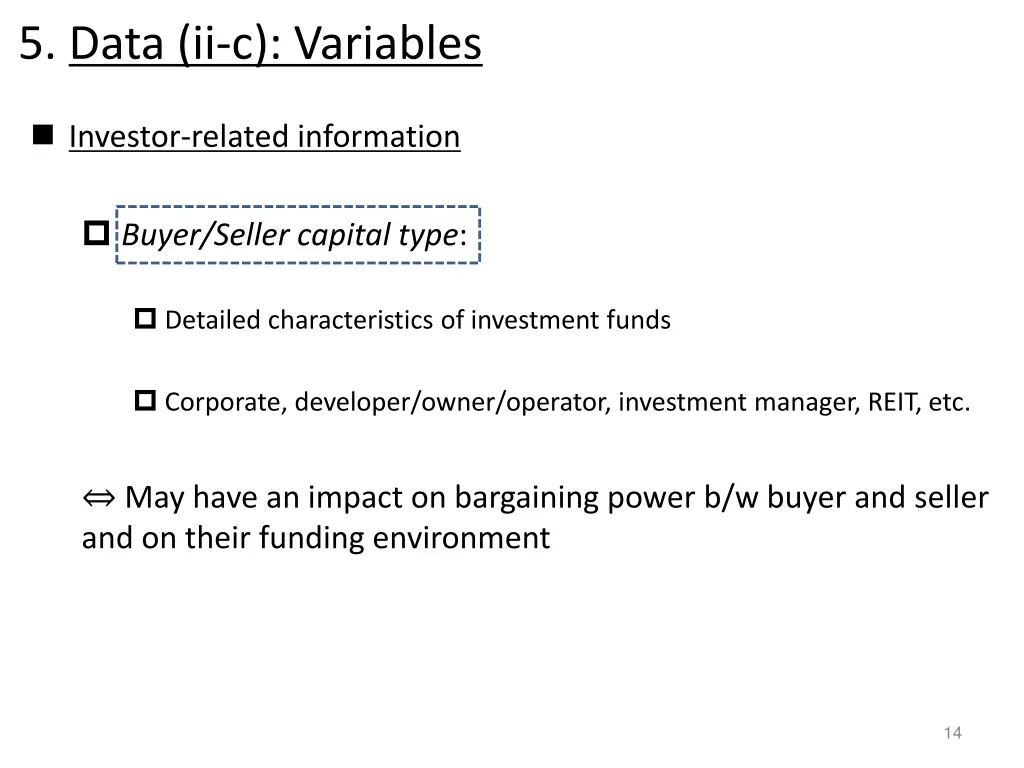 5 data ii c variables