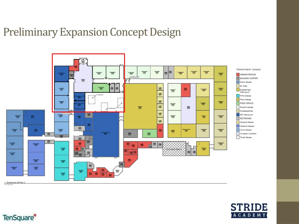 preliminary expansion concept design