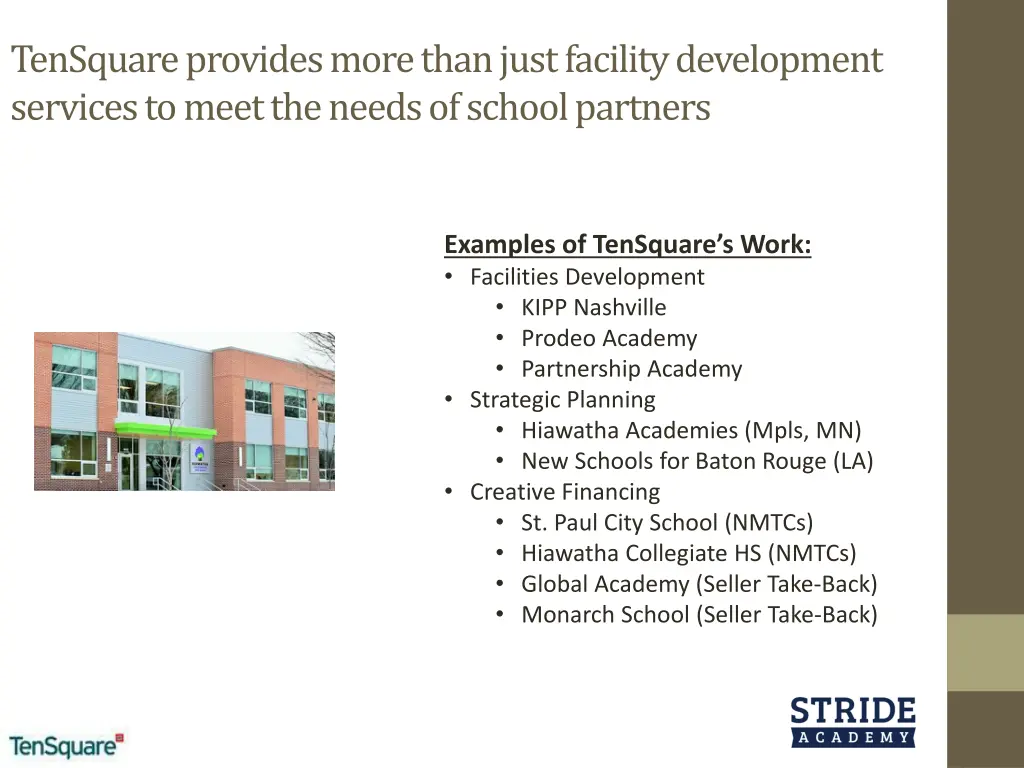 tensquare provides more than just facility 1