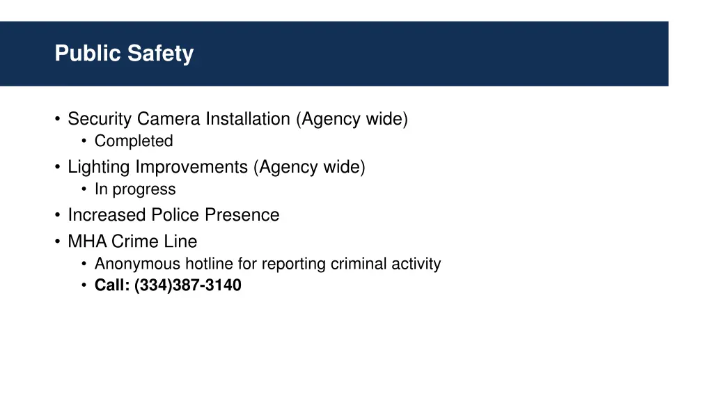 public safety