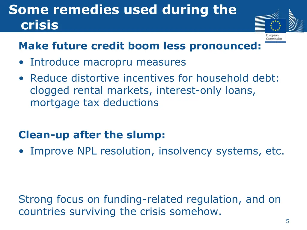 some remedies used during the crisis