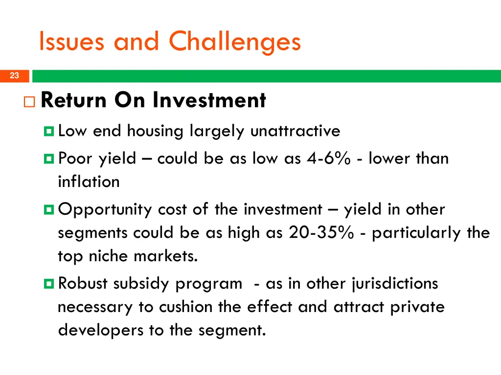 issues and challenges 10