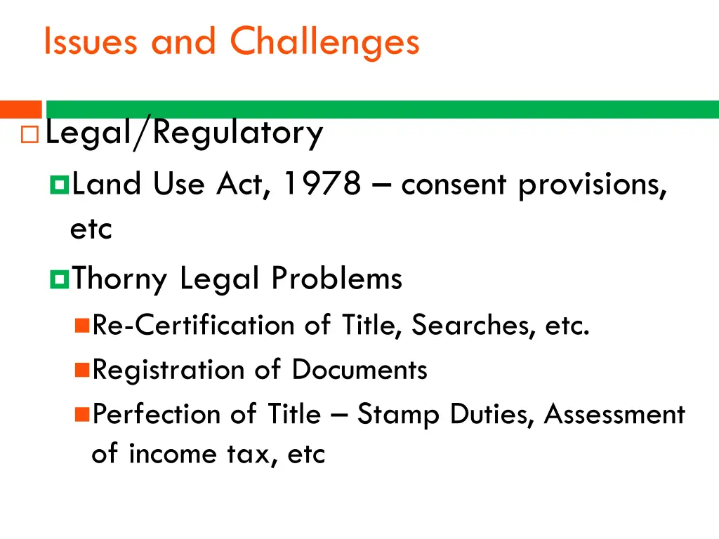 issues and challenges 6