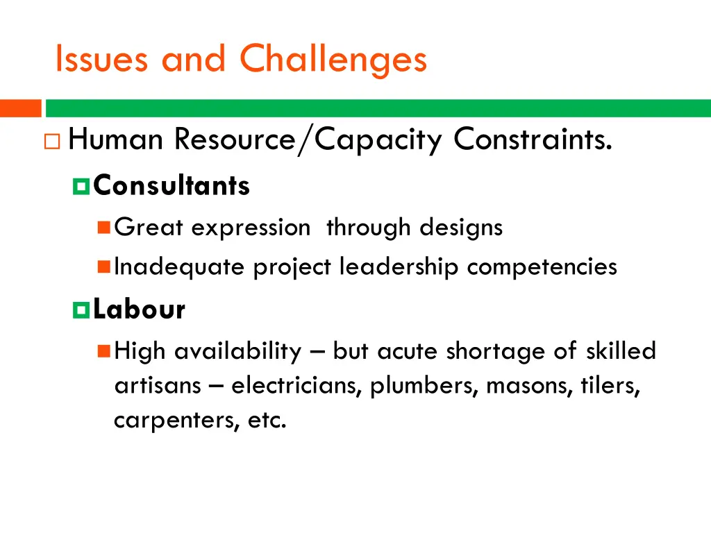 issues and challenges 8