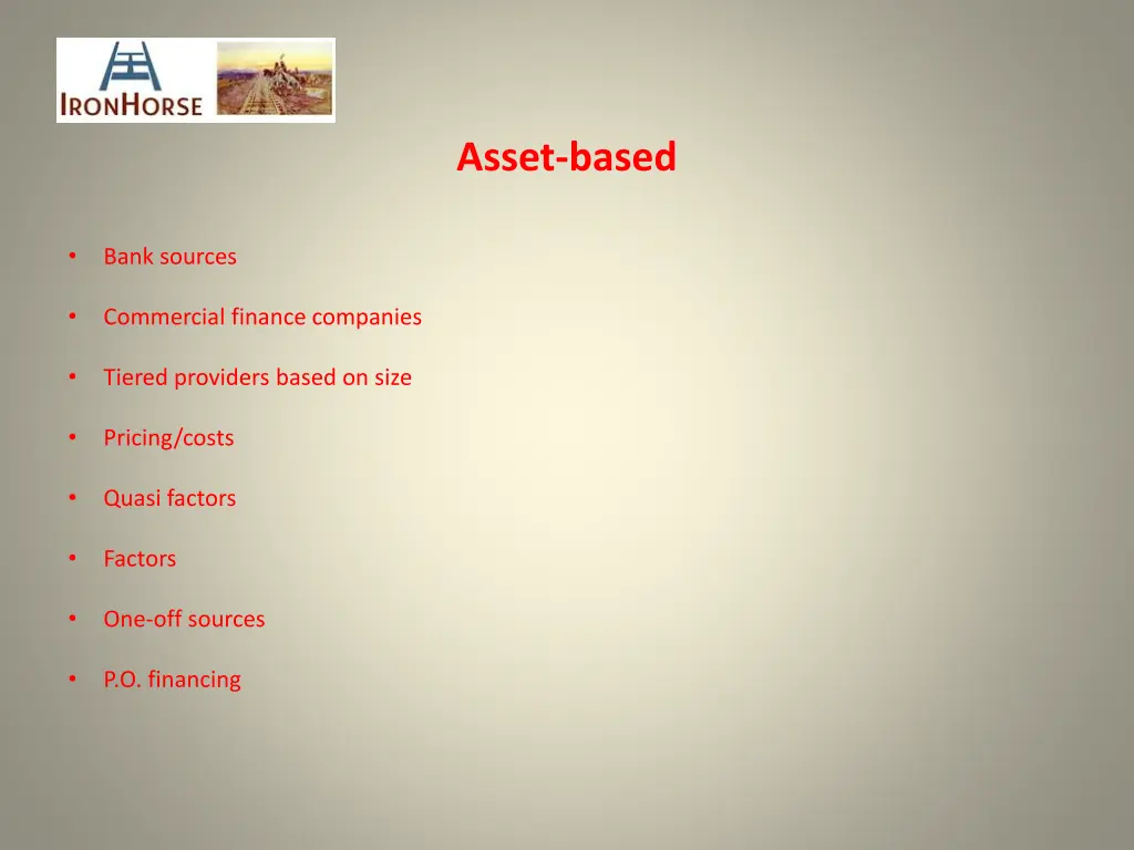 asset based