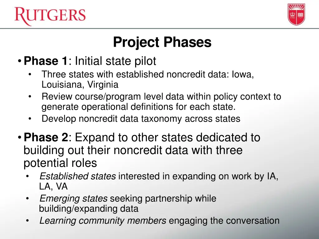 project phases